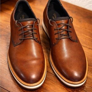 Cole Haan Grand 360 Brown Leather Derby Dress Shoes Men’s Size 11